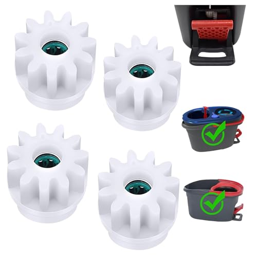 Spin Mop Bucket Pedal Gear Replacement for O-Cedar & Vileda (4PCS Set)