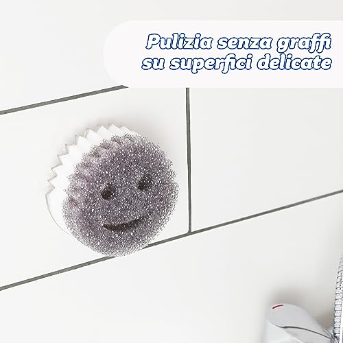 Scrub Daddy Scrub Mommy Grey Dual-Sided Kitchen Sponge - Flexible & Absorbent