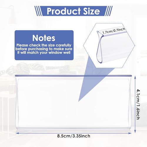 2-Pack Plastic Roller Shade Pulls for Easy Window Blinds Operation