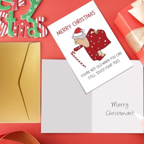 Funny Christmas Card for Women - Humorous Holiday Greeting