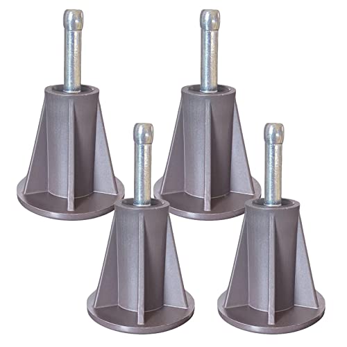 Home's Place Universal Bed Frame Glide Feet Replacement - 4 Pack