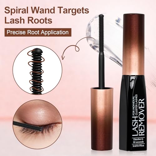 Pretty Memory Eyelash Glue Remover for Strip & Cluster Lashes, 5ml