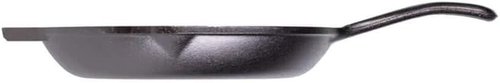 Lodge Chef Collection 10" Pre-Seasoned Cast Iron Skillet - Essential Kitchen Tool for Frying & Searing