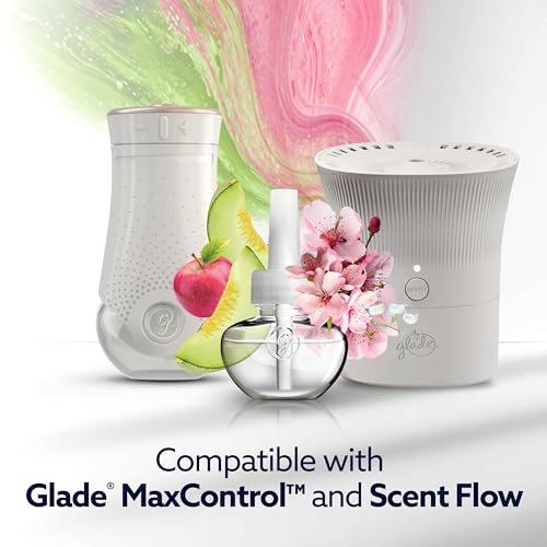 Glade PlugIns Refills with CustomScent Technology - Melon & Cherry Blossom, 2 Pack, 1.34 Fl Oz