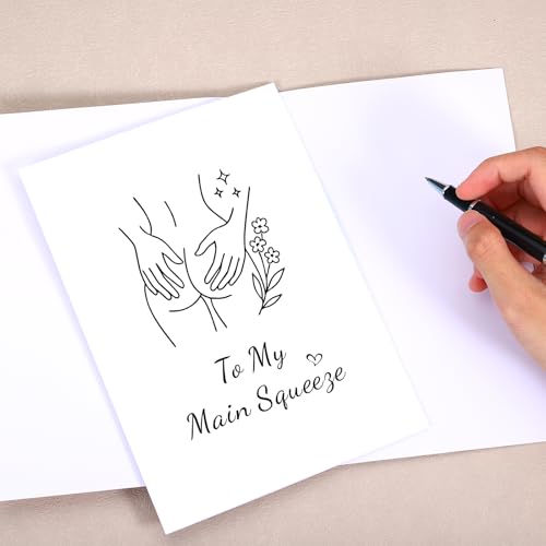 Funny Anniversary Card for Husband Wife and Couples - Naughty Love Card