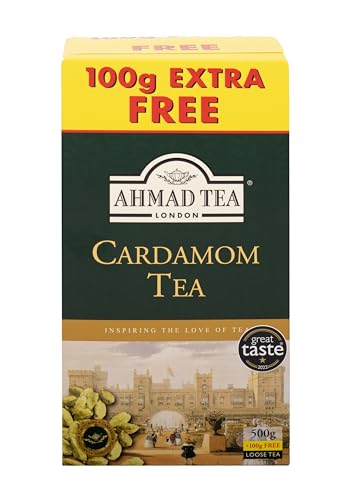 Ahmad Tea Black Tea with Cardamom - Loose Leaf, 454g