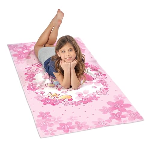Northwest Sanrio Beach Towel, Kuromi & My Melody, 2-Pack Oversized Pool Towels Set, Fast-Drying and Sand-Resistant, 30x60 Inches