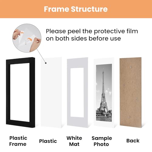 THIDARGO Modern 4x6 Picture Frame - Vertical/Horizontal Display