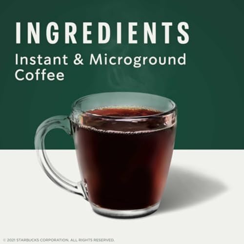 Starbucks VIA Instant Italian Roast Coffee - Dark Roast, 50 Packets, 0.11 oz Each