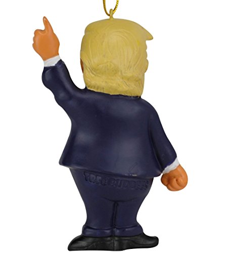 Funny Donald Trump Christmas Ornament - Make Your Tree Great Again - 3.5 Inch Holiday Decor