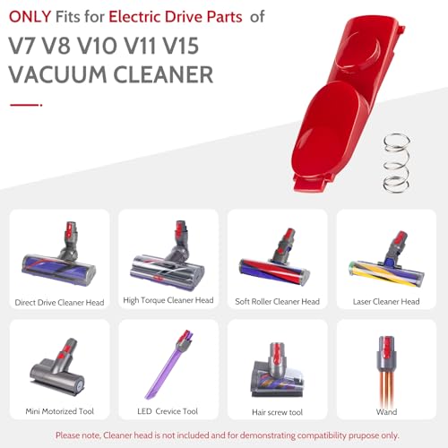 Dyson Vacuum Replacement Clip Latch Tab Button - 2 Pack