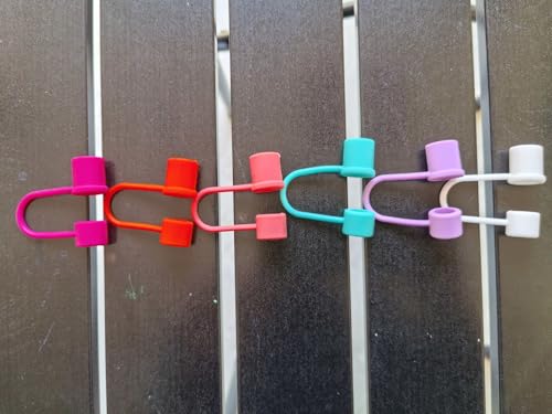 Silicone Straw Covers for Stanley Cup - Dust-Proof & Reusable