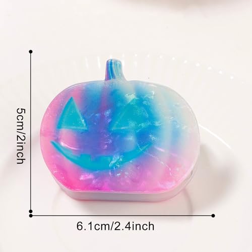 Pumpkin Hair Claw Clip - Cute Acrylic Non-Slip Halloween Hair Accessory