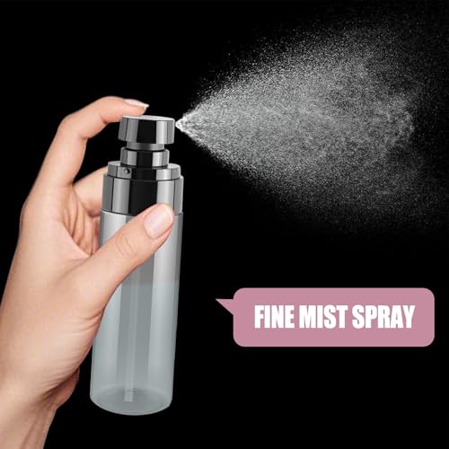 STSFI 3-Pack 2oz Travel Spray Bottles - TSA Approved Leakproof Fine Mist