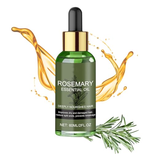 Organic Rosemary Hair Growth Oil & Scalp Treatment with Shower Cap