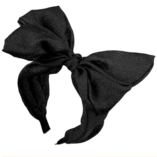 Ondder Knotted Bow Headband for Women and Girls Wide Hair Band