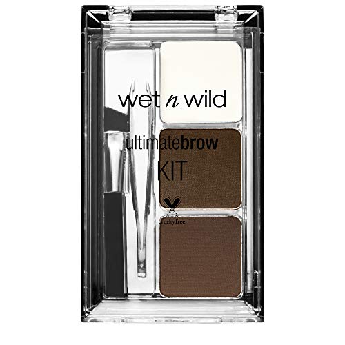 wet n wild Ultimate Eyebrow Makeup Kit - Dark Brown 5-Piece Set
