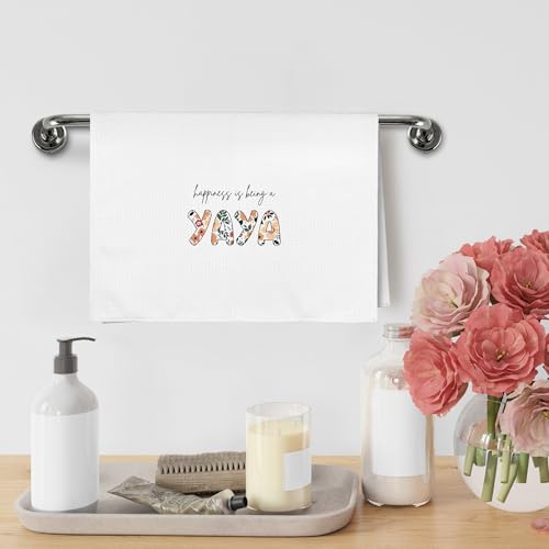 Yaya Floral Kitchen Dish Hand Tea Towel 16x24 Inch
