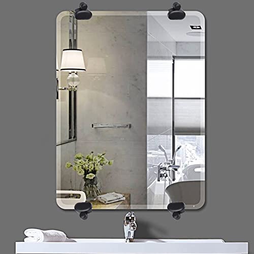 Black 4-Pack Mirror Glass Clips Support Supports for Bathroom & Dresser