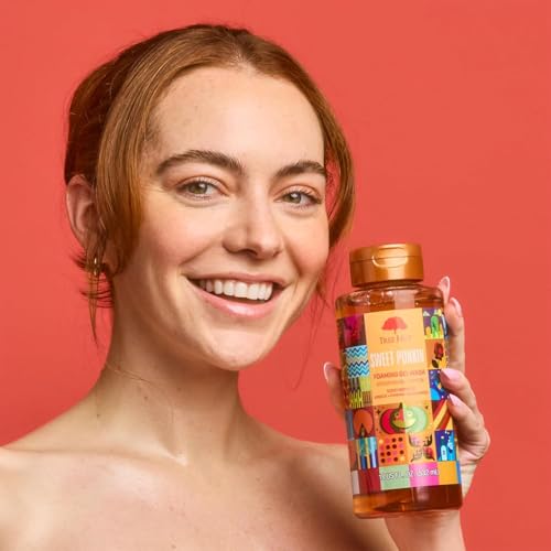 Tree Hut Sweet Punkin Foaming Body Wash, 18 Fl Oz - Moisturizing Shower Gel