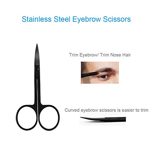 Summer Lemon 5-in-1 Professional Eyebrow Grooming Kit and Trimmer Set