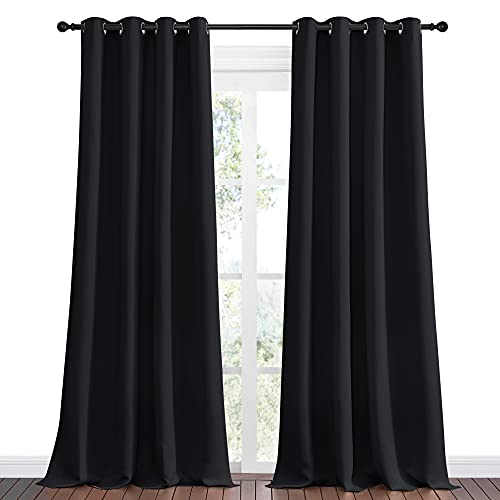 NICETOWN Blackout Curtains - 55x120 Inch, Thermal Insulated, 2 Panels