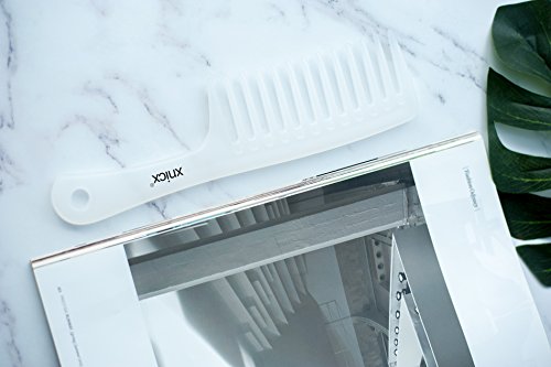 xnicx 3 Pack Wide Tooth Comb Set for Curly, Wet & Dry Hair Detangling