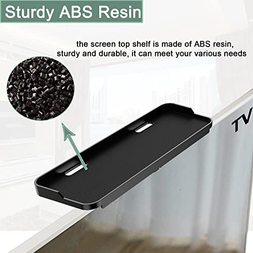 TETVIK Adjustable Monitor Shelf for TV & Computer - 11.8x4.9 inches