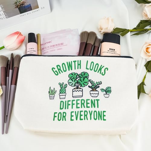 Plant Lover Makeup Bag - Gardening Gift for Plant Mom & Women