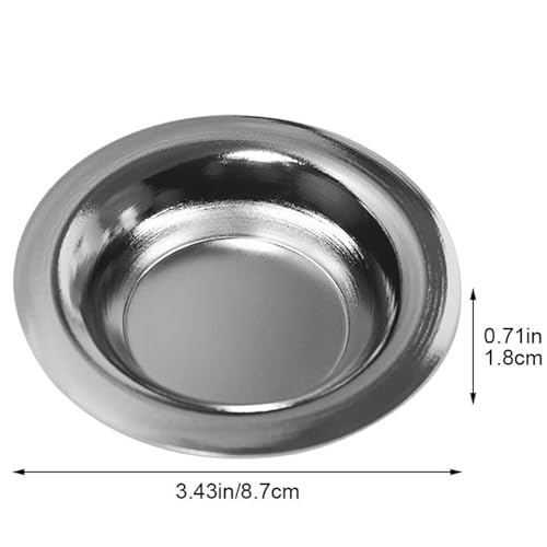 Spero 2-Pack Metal Wax Warmer Replacement Dishes for Electric Oil & Tart Warmers