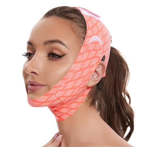 V Line Mask Chin Strap for Sleeping, Double Chin Reducer & Jawline Shaper