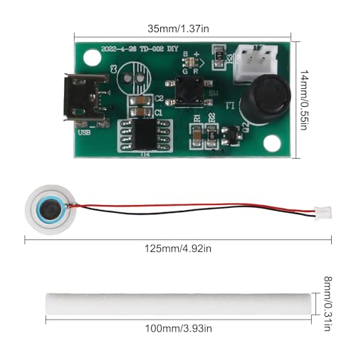 3pcs USB Humidifier Atomization Module Circuit Board Set