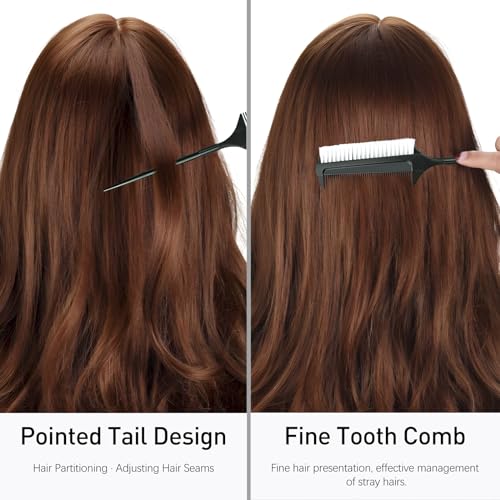 Kootinn 2Pcs Professional Hair Coloring Comb Set - Ergonomic Dye Tool