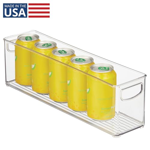 iDesign Clear Stackable Storage Bin 16x4x5 - Versatile Organizer