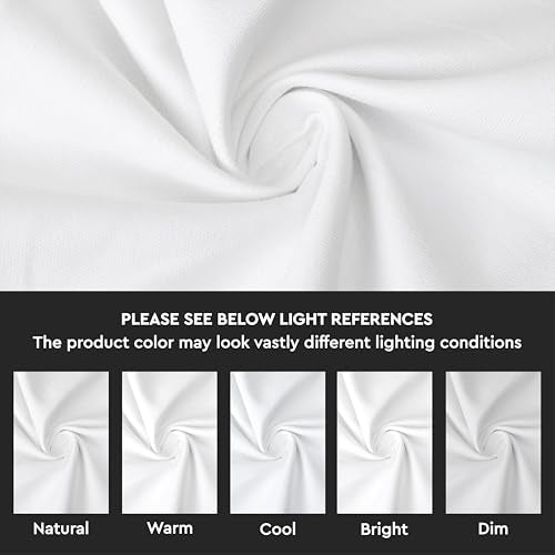 Encasa XO 18x18 Cotton Throw Pillow Covers (Pack of 2) - White