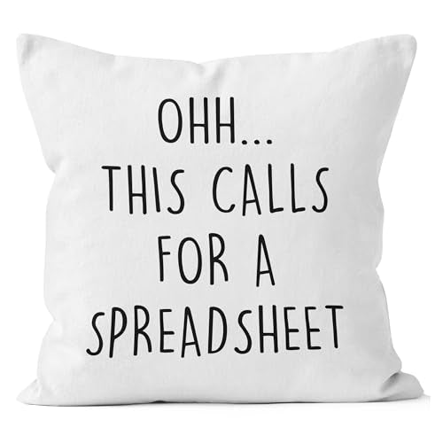 Funny Office Pillow Cover 18x18 - Sarcastic Coworker Gift G