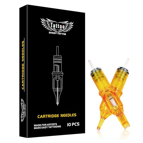 Speedy Tattoo Cartridge Needles 9RL Sterile Disposable 10 Pcs