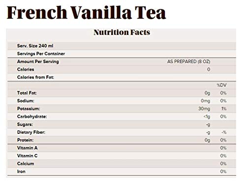 Bigelow French Vanilla Tea - 28 Count Box (Pack of 1) Premium Black Tea