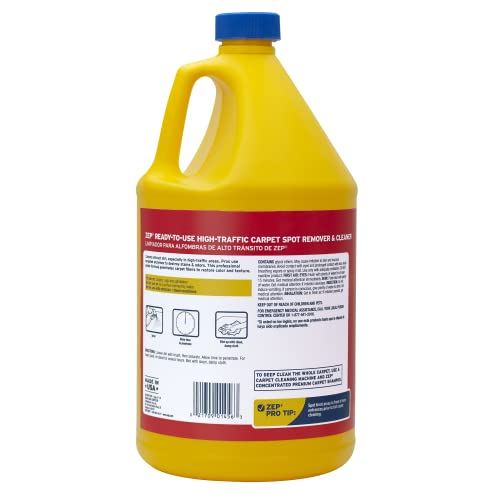 Zep High Traffic Carpet Cleaner - 1 Gallon, Deep Stain Remover