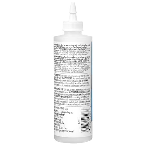 Aleene's Liquid Fusion Craft Glue - 8 oz Waterproof Adhesive