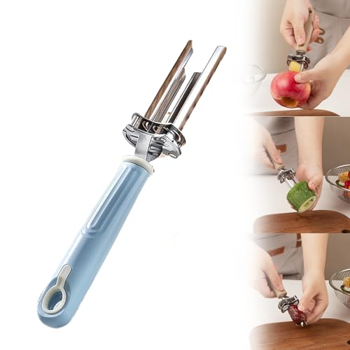 Adjustable Stainless Steel Apple Corer Tool for Fruits & Vegetables