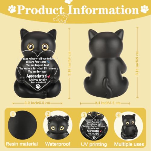 You Are Paw-some Cat Lovers Affirmation Figurine | Encouraging Gift