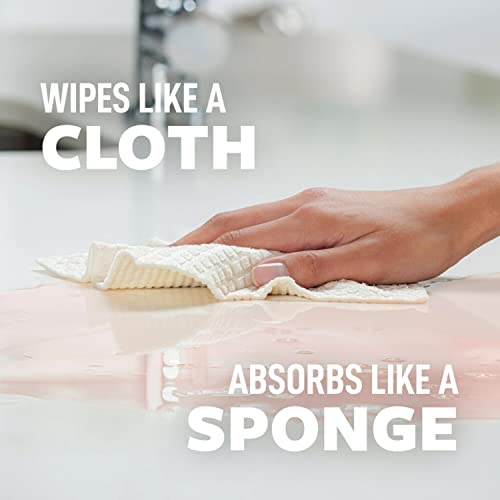 Scotch-Brite Greener Clean Sponge Cloth, Small - 2 Pack