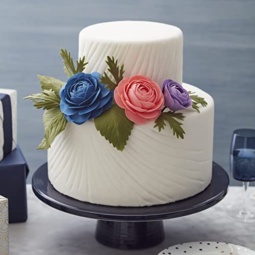Wilton Gum Paste Flower Cut-Outs Set - Make Gorgeous Gum Paste Flowers for Your Desserts, Instruction Book Included for Gum Paste Flowers, 28-Piece
