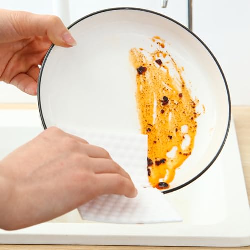 30PCS Melamine Cleaning Sponge Sheets for Kitchen & Bathroom