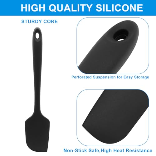 Heat Resistant Silicone Spatula - Flexible, Scratch-Proof Kitchen Tool