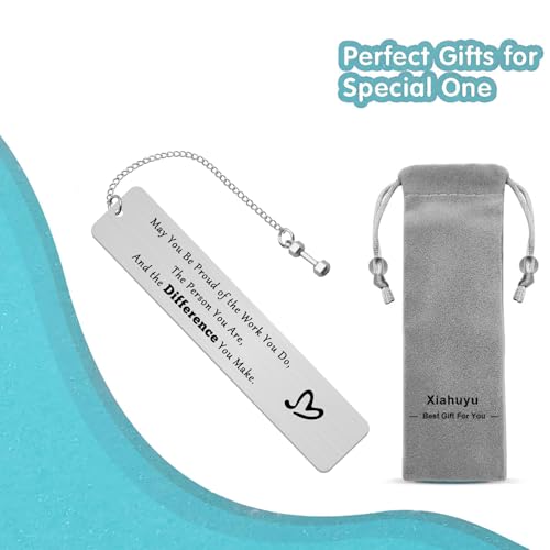 Fitness Trainer Appreciation Bookmark Engraved Stainless Steel Gift