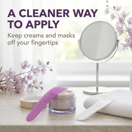 Reusable Waxing Spatula Set - 6 Pcs Non-Stick Hair Removal Applicators