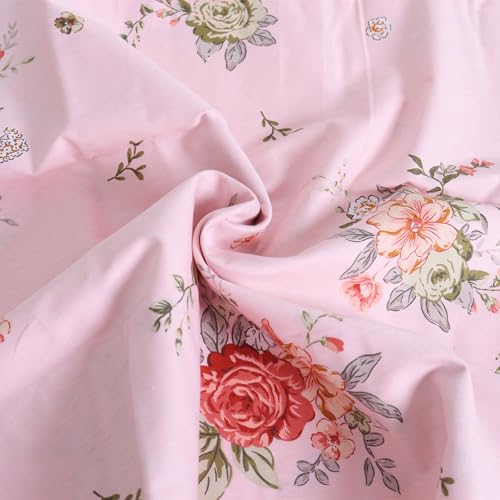 LXDBEDCOT 100% Cotton Queen Pillowcases (Variation 9) - 20x30 Inch Set