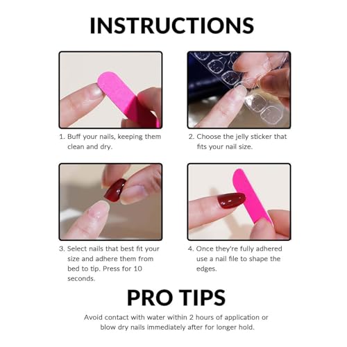 French Tip Press on Toenails Short Square Glossy Fake Toenails 24Pcs